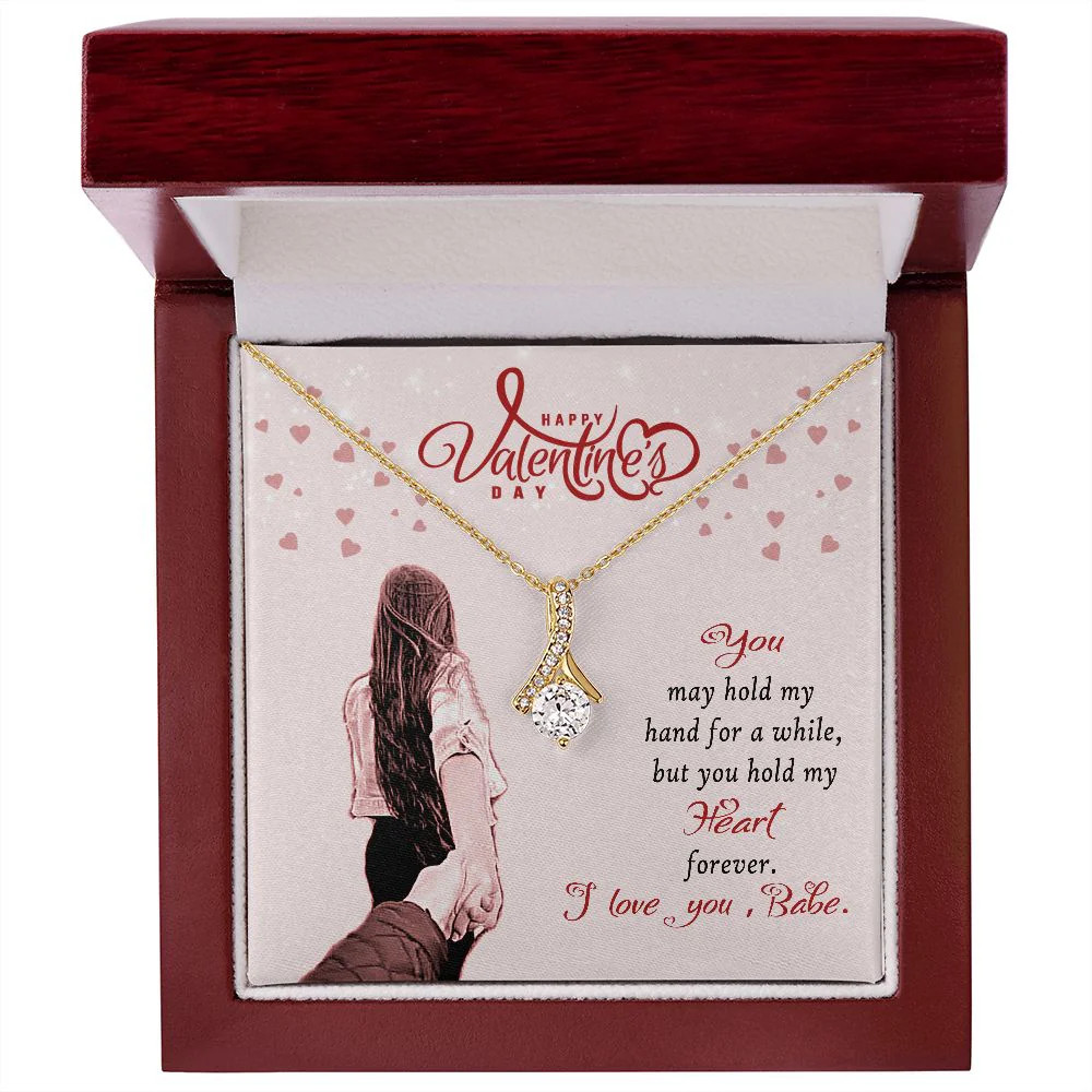 Happy Valentine’s Day Babe Alluring Beauty Necklace