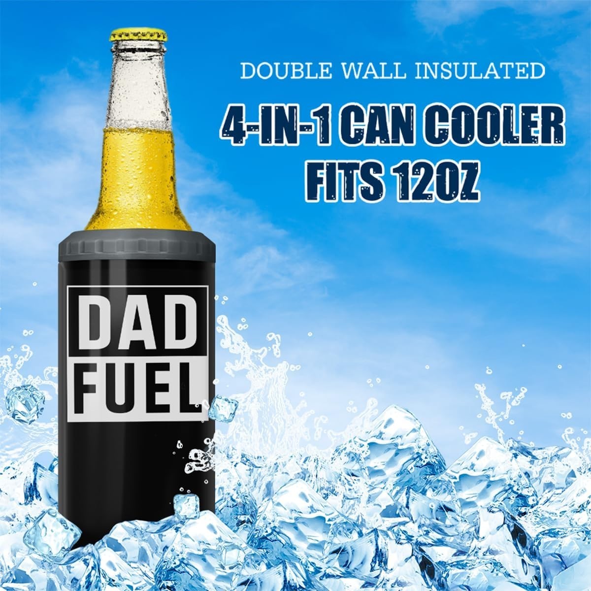 Practical Stainless Steel Cooler Tumbler – 12oz Gift from Daughter or Son