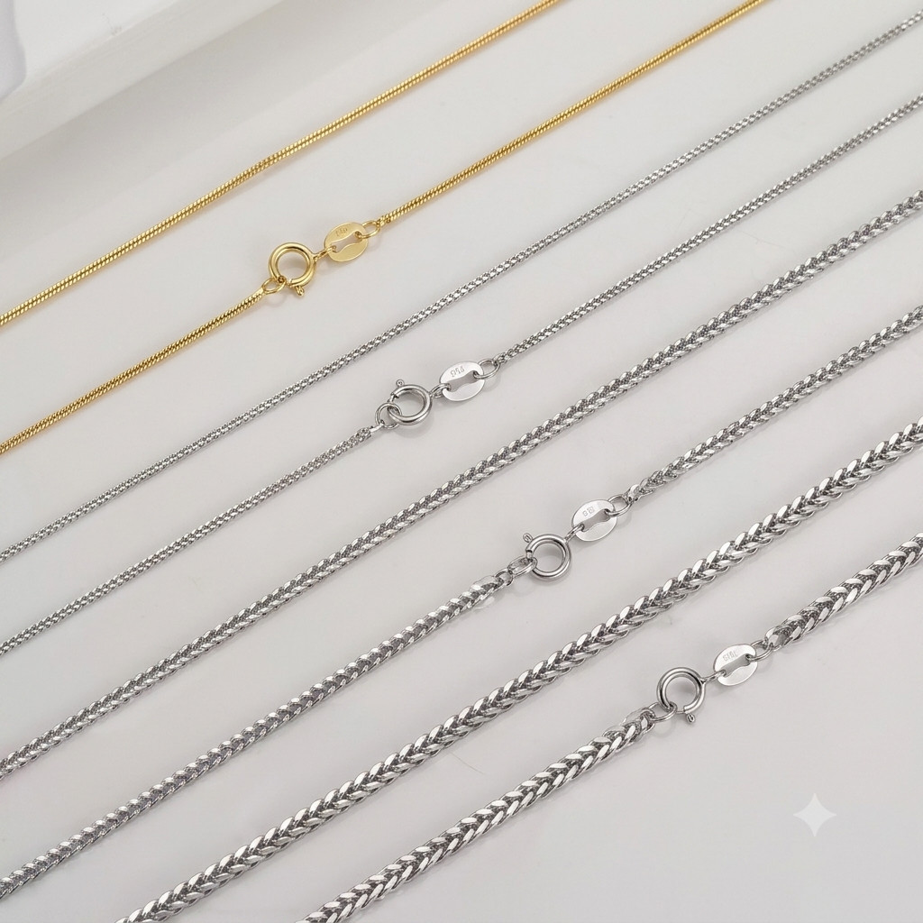 925 Sterling Silver Curb Chain Necklace Mens Boys Solid Link 922mm 16″-30″ Italy