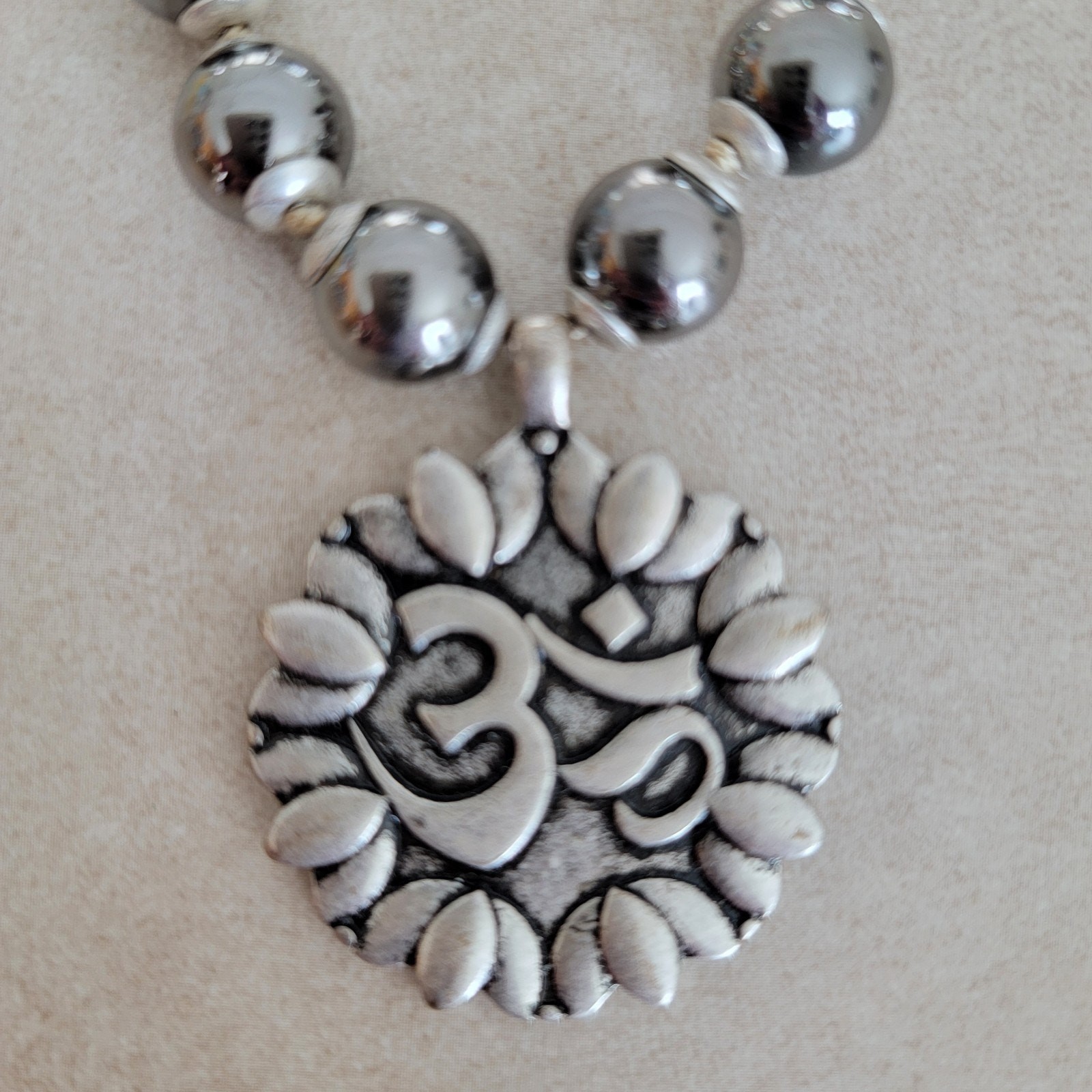 Necklace Pendant Earrings Hematite Power Sets Happiness Harmony Liz Claiborne