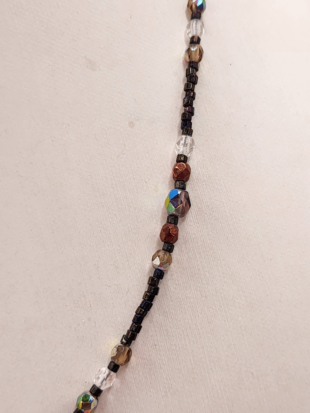 Holly Yashi Delicate Designer Beaded Necklace with 14K Gold Filled Clasp 16.5 in