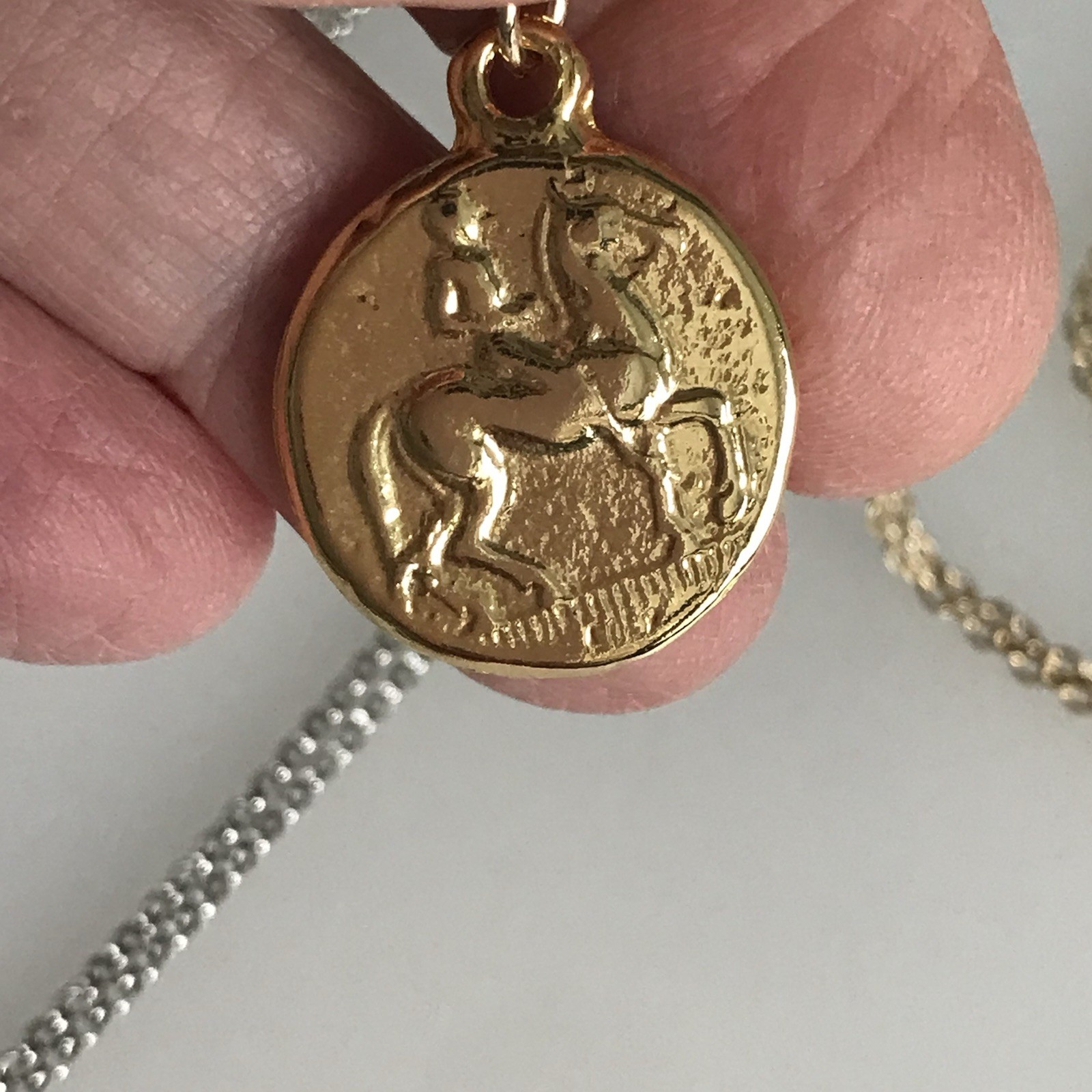 Double Sided Ancient Coin Necklaces-Greek & Roman Inspired Designs – New