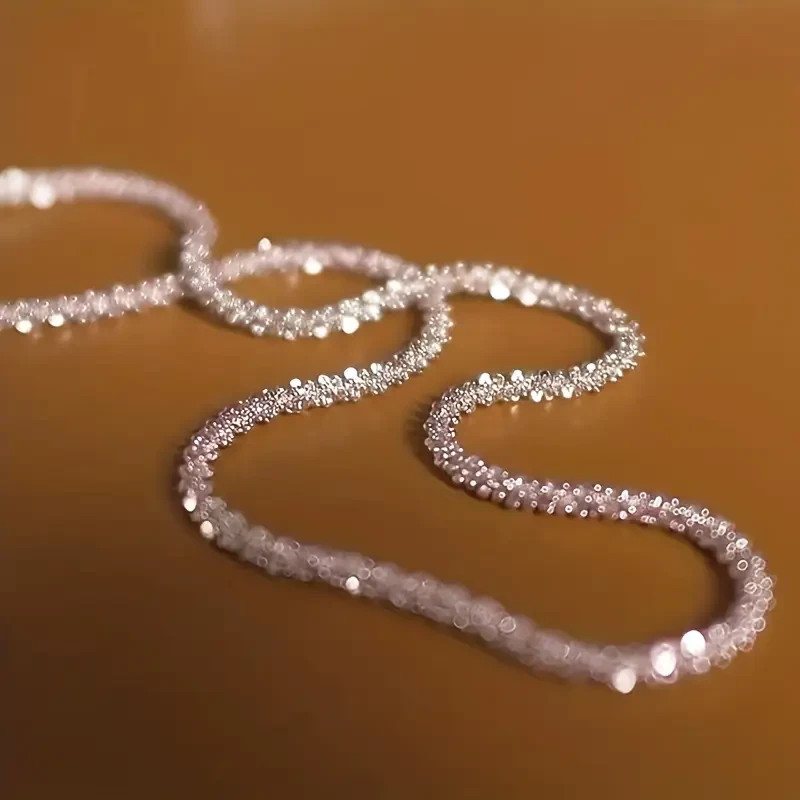 Luxury Water Wave Chain Necklace ~ Fashion Necklace with a water wave design