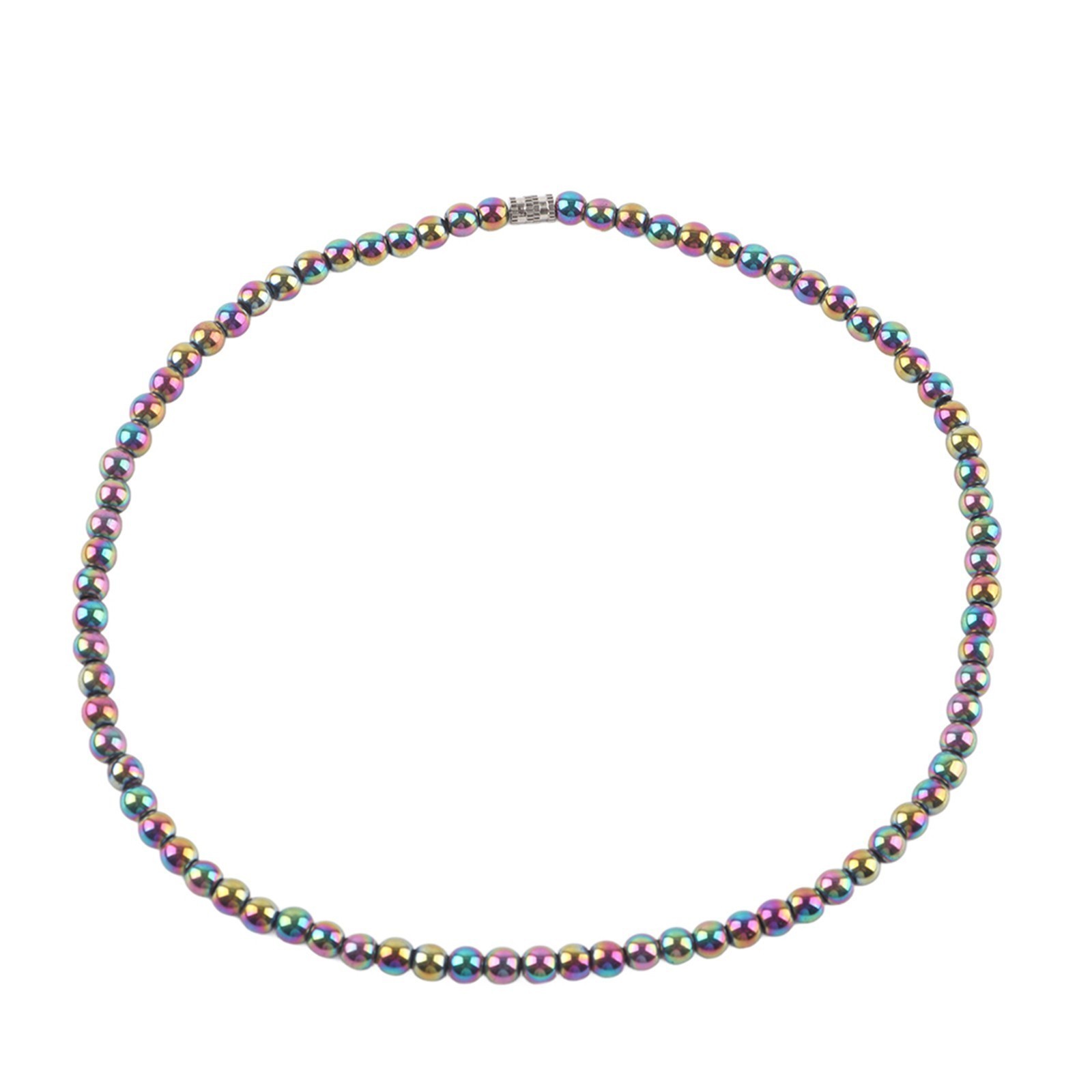 1pc Women Men Health Care Magnetic Therapy Beads Necklace Jewelry Gift