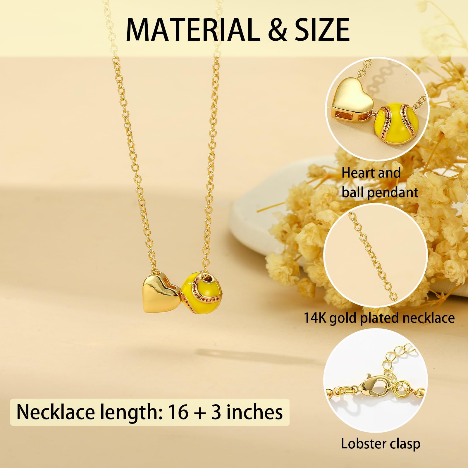 Volleyball Necklace Gifts for Girls & Teens – Sports Jewelry for Ages 8-14