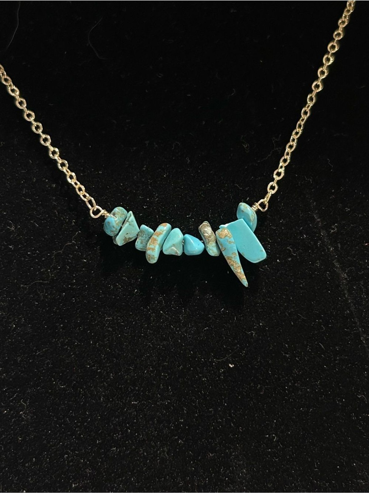 Stone Bar Necklace – Women Jewelry