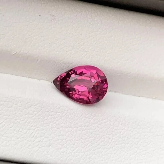 Awesome Ceylon Pink Sapphire Natural 5-7 Ct Loose Pear Cut Certified Gemstone