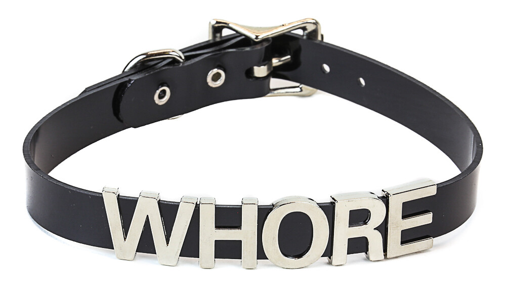 Slave Shiny Vinyl PVC Bdsm-Choker-Slut-Neck-Collar-Restraint-Choker-Adult-Kinky