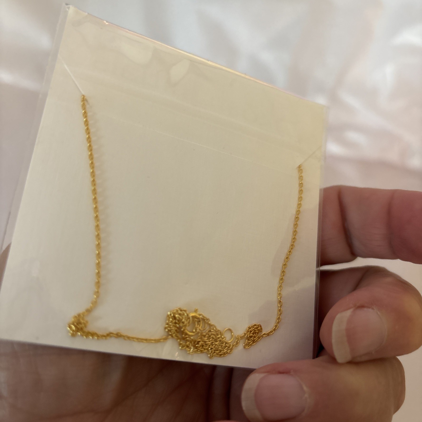 Skosh Necklace M Engraved Pendant Gold Over Sterling Silver New Adjustable 17”
