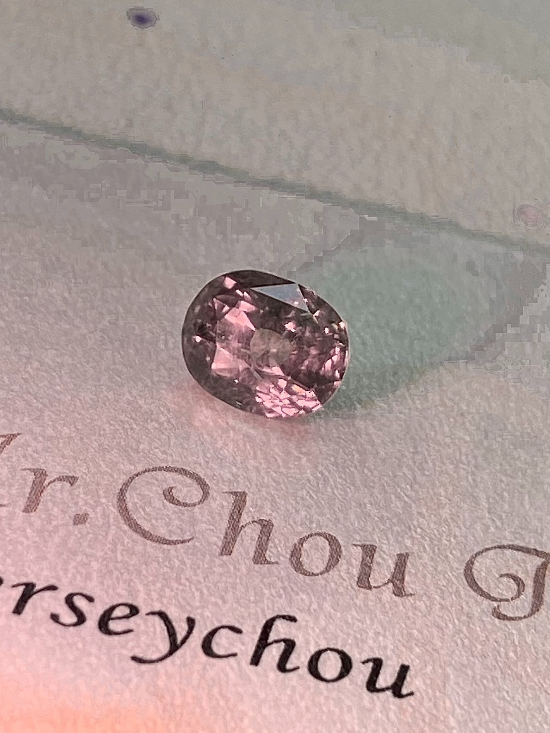 [jerseychou] Natural alexandrite 2.08 ct , AIGS