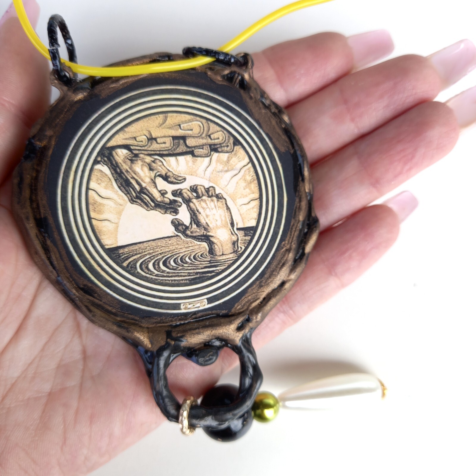 Alchemy Symbols Witch Witchcraft Talisman Magic Amulet Sun Moon Ouroboros Snake