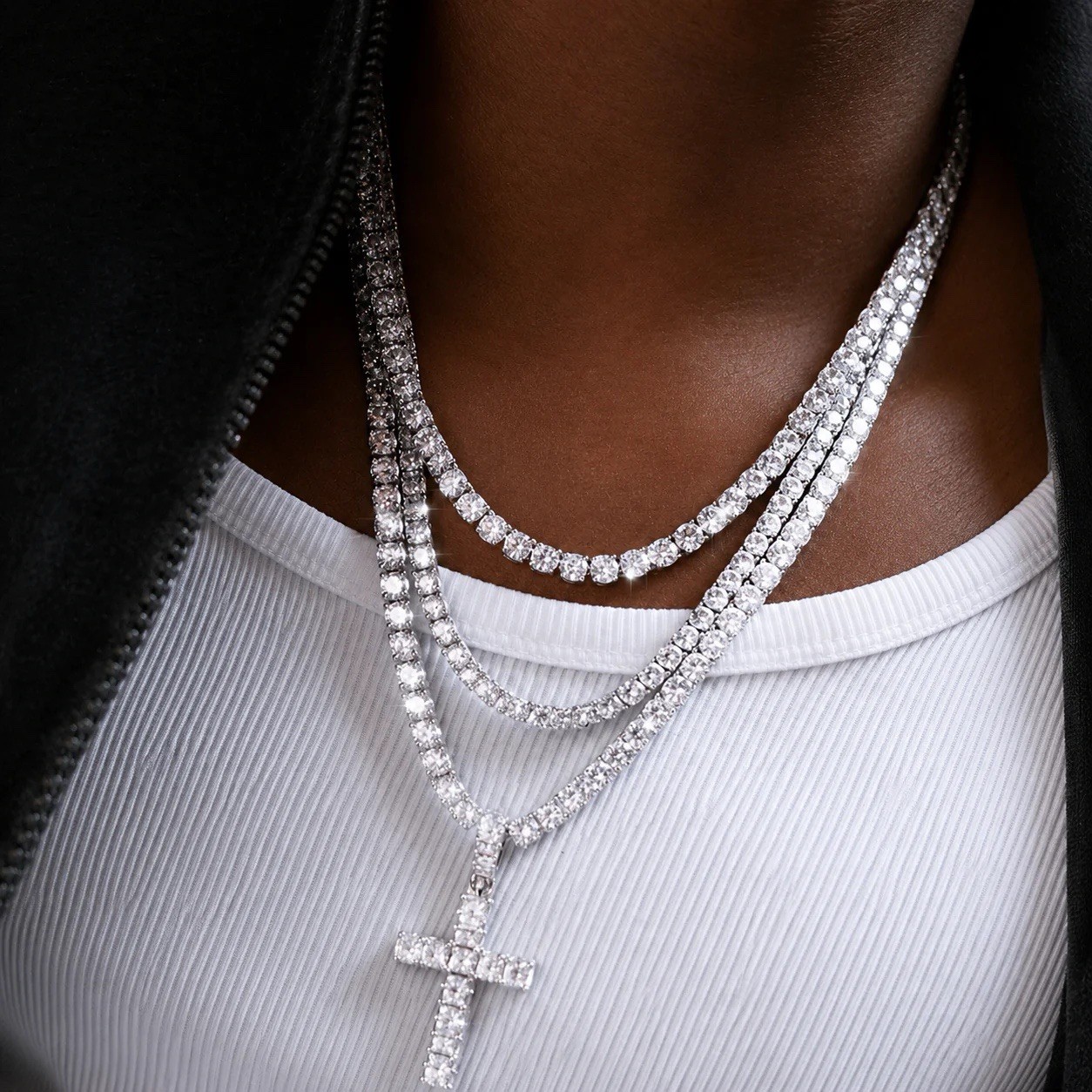 VVS1 Moissanite Tennis Chain