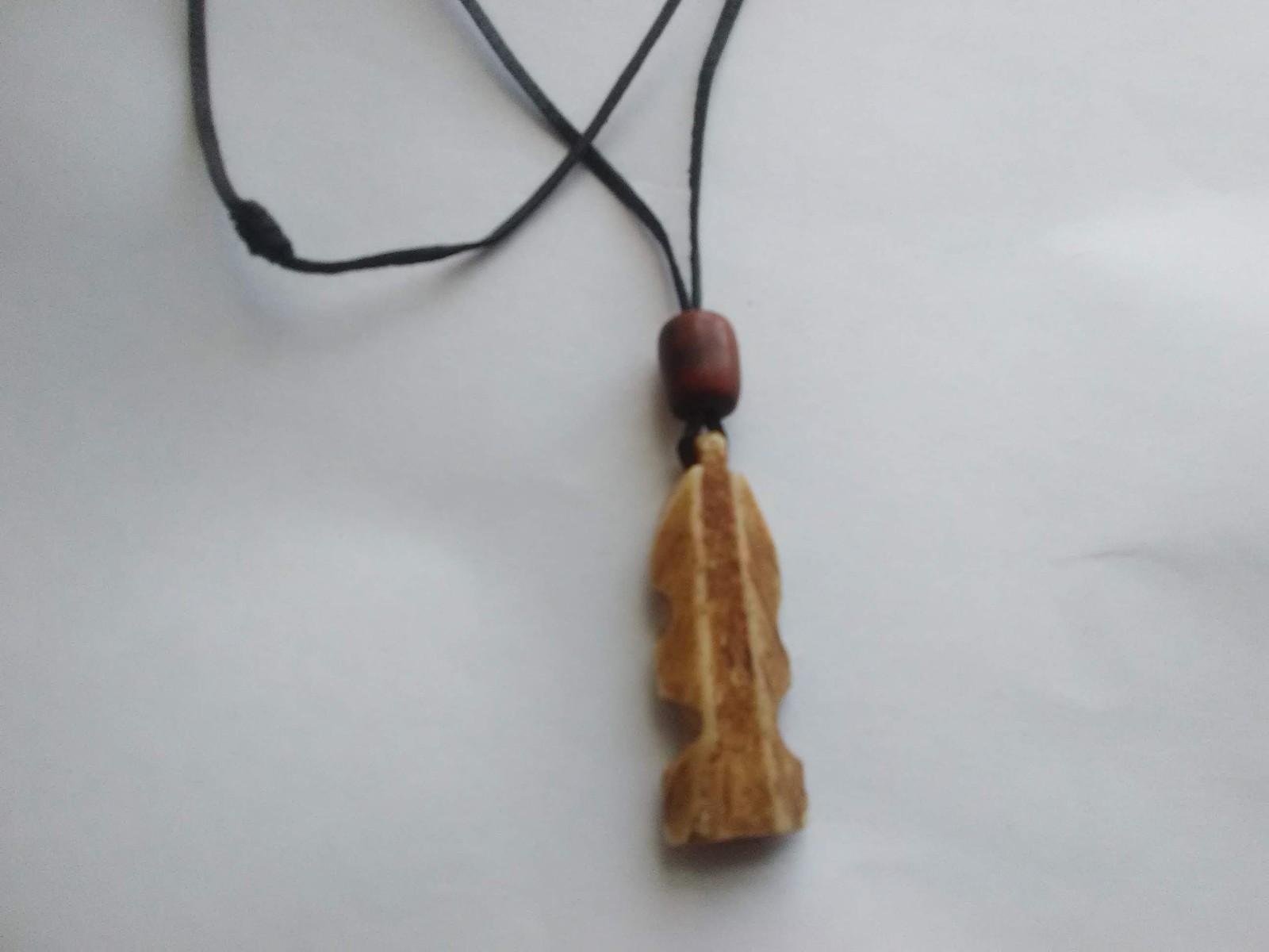 Necklace Ethnic Tribal Hawaiian Carved Tiki Surfer 24″ Gift US Seller New
