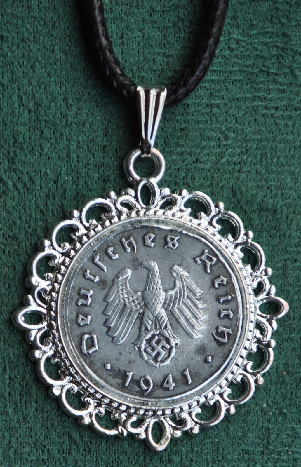 Germany WWII Coin Pendant Necklace