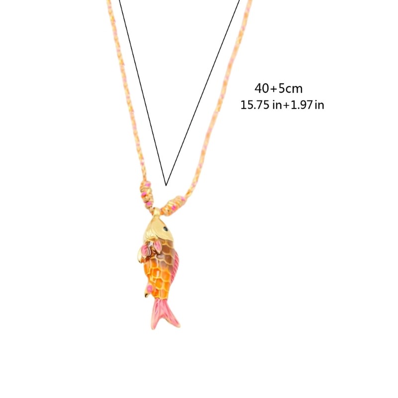 Versatile Marine Life Inspired Necklace Stainless Steel Chain