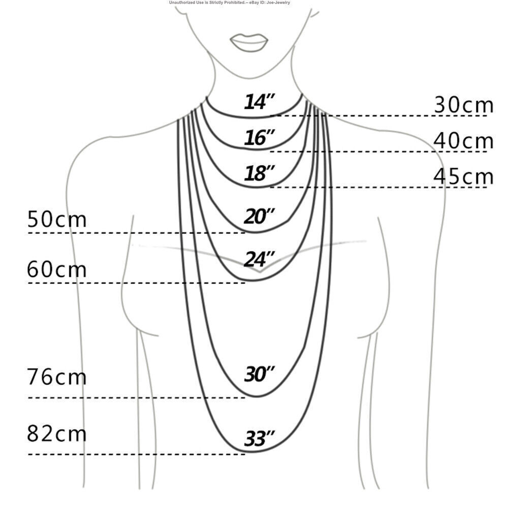 Real 18K Yellow Gold 1.1mm THIN Cable Link Chain Women’s Necklace 17.7inch