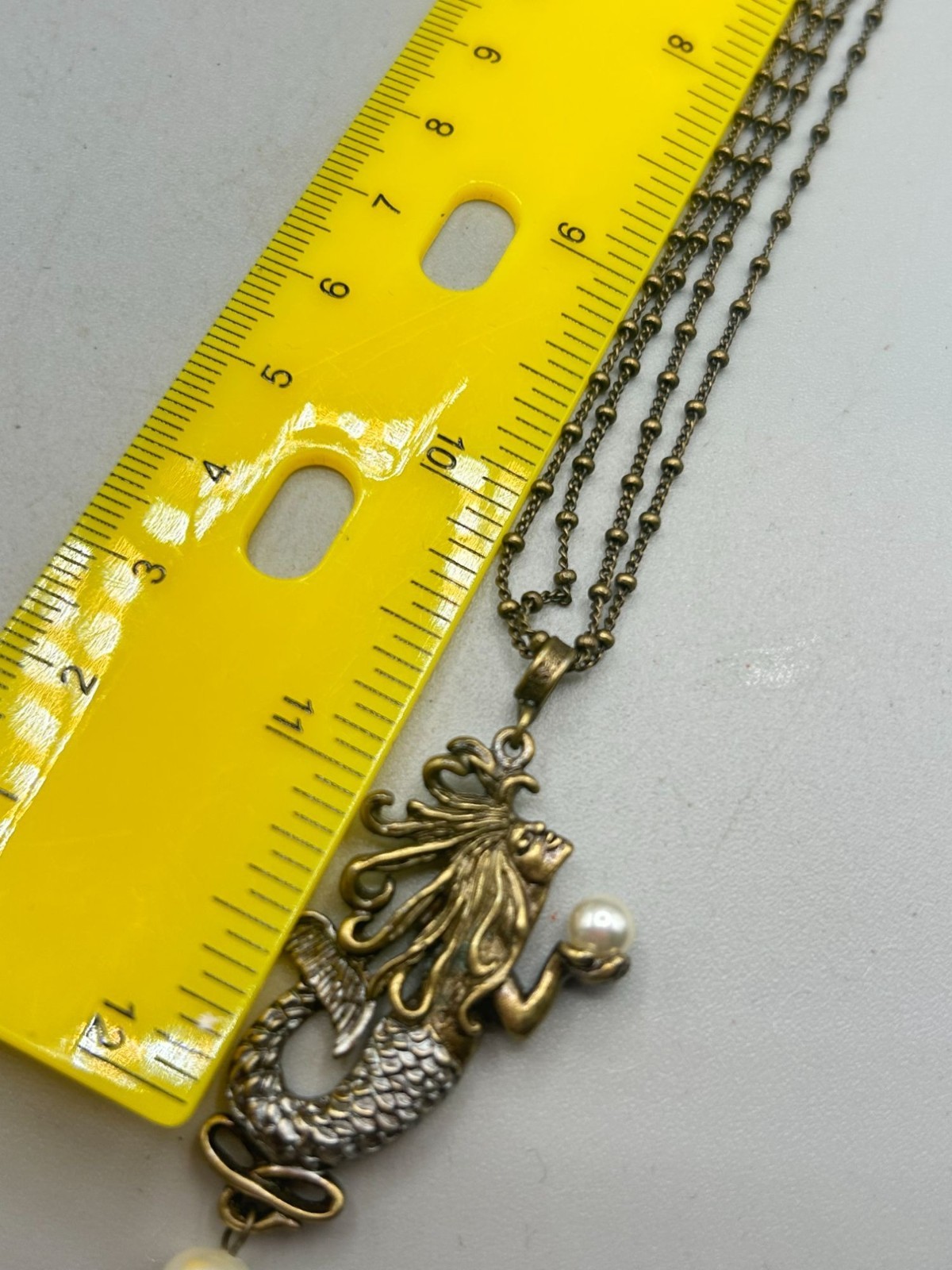 SWEET ROMANCE Mermaid Necklace Vintage Whimsical Free Spirit Made In USA