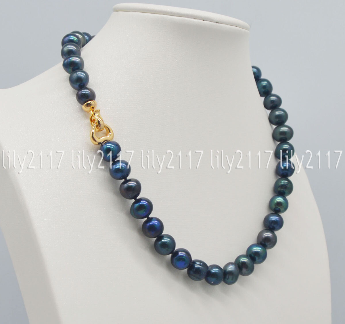 Genuine Natural 12-13mm Tahitian Peacock Black Pearl Necklaces 16-36” AAA+