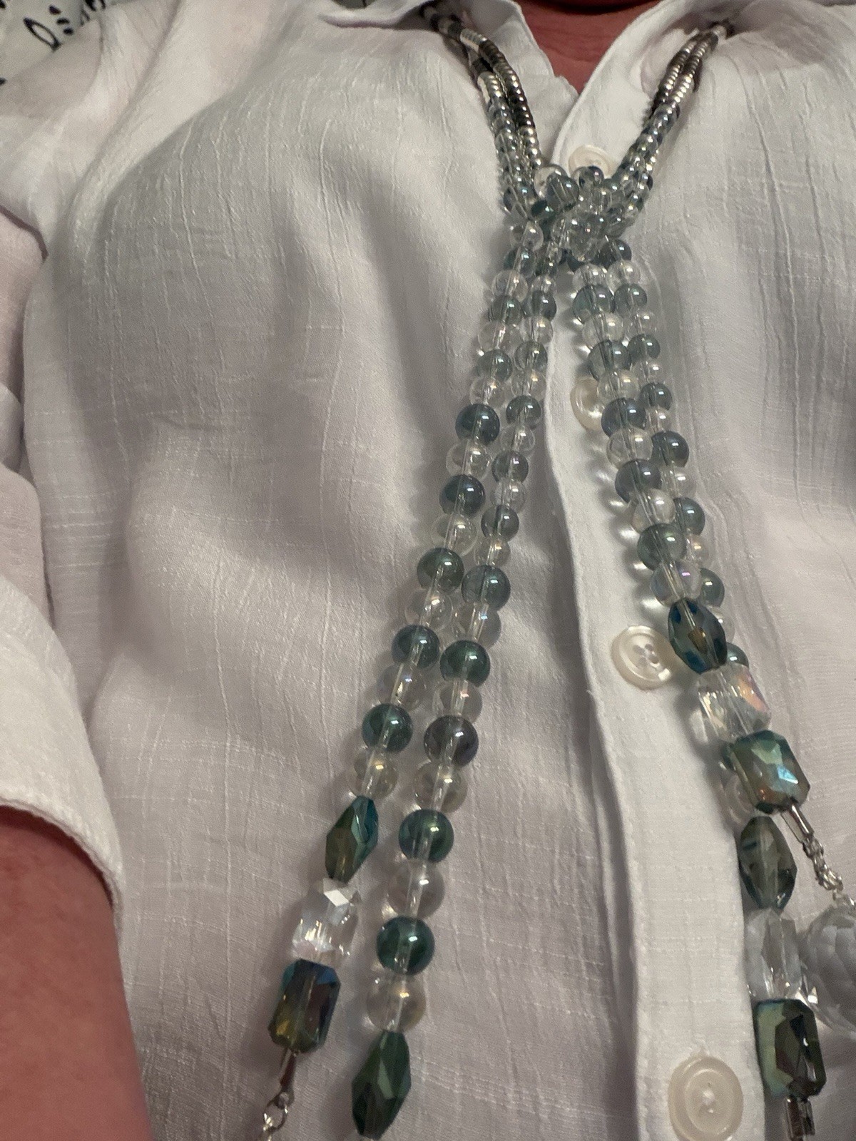 Beaded Necklace Tie