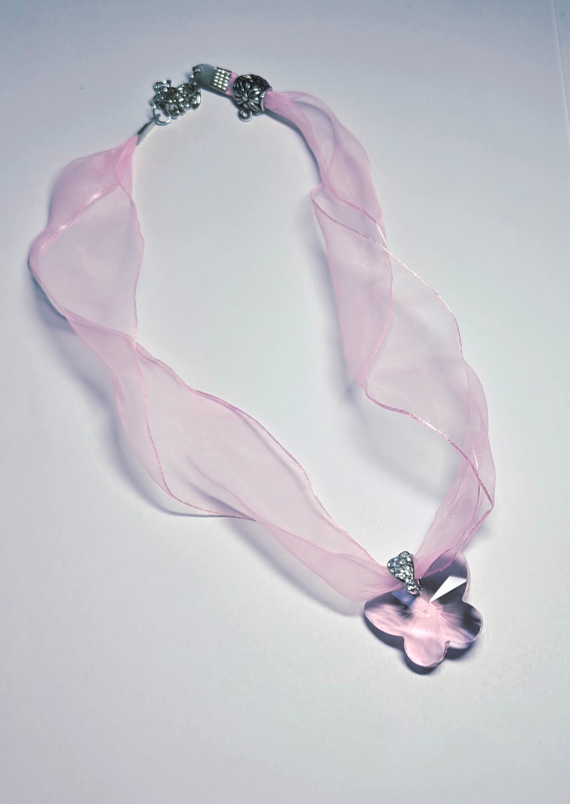 Necklace Cord Simple Sheer Ribbon Jewelry Making Multi Cord 18″ 50 pcs