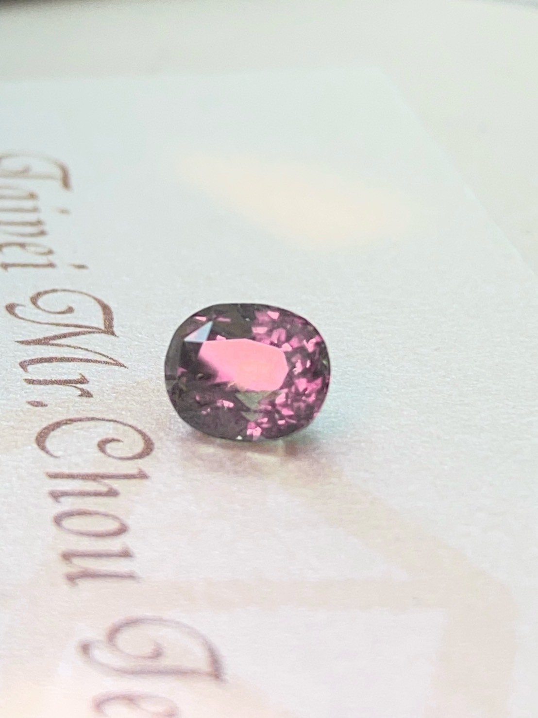 [jerseychou] Natural alexandrite 2.08 ct , AIGS