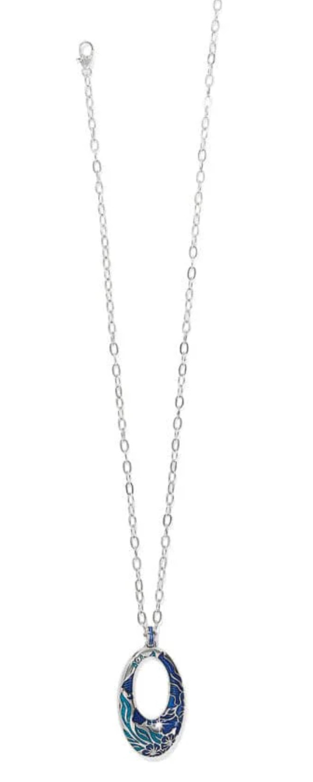 Brighton Terra Blue Hoop Necklace Style JM7516 MSRP: $108 NWT