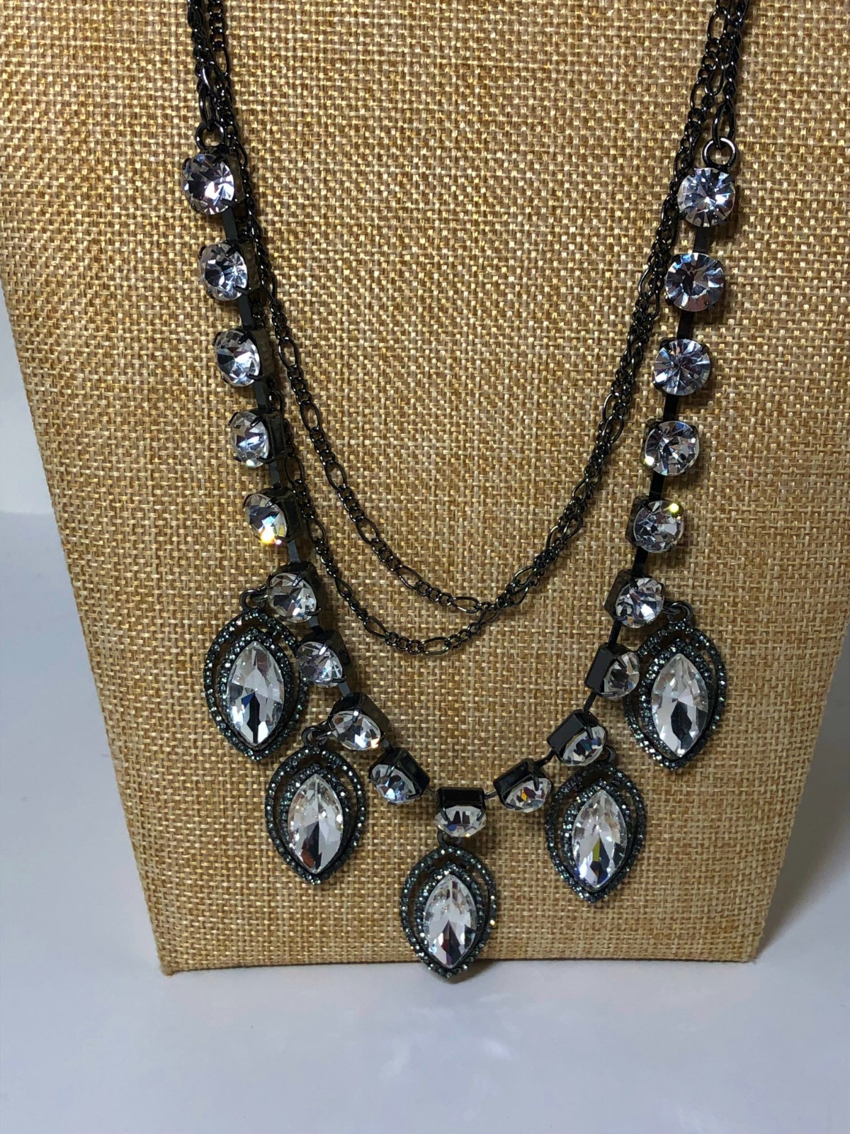 Women’s Mixed Necklace Lot of 6 Statement Multicolor Various Length w/Extensions