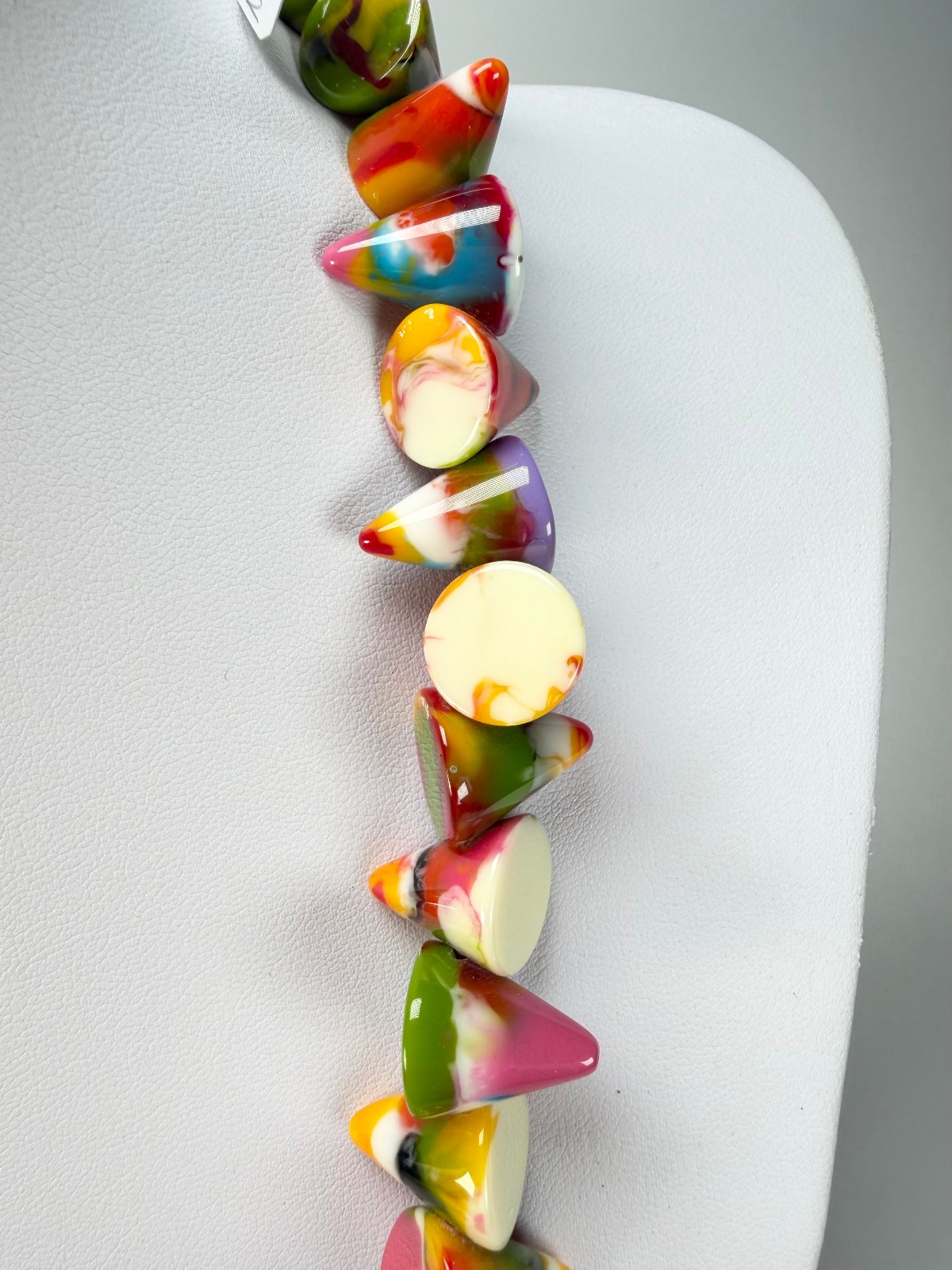 Jackie Brazil “Corina” Small Cones Kandinsky 55cm Necklace ( N0058 )
