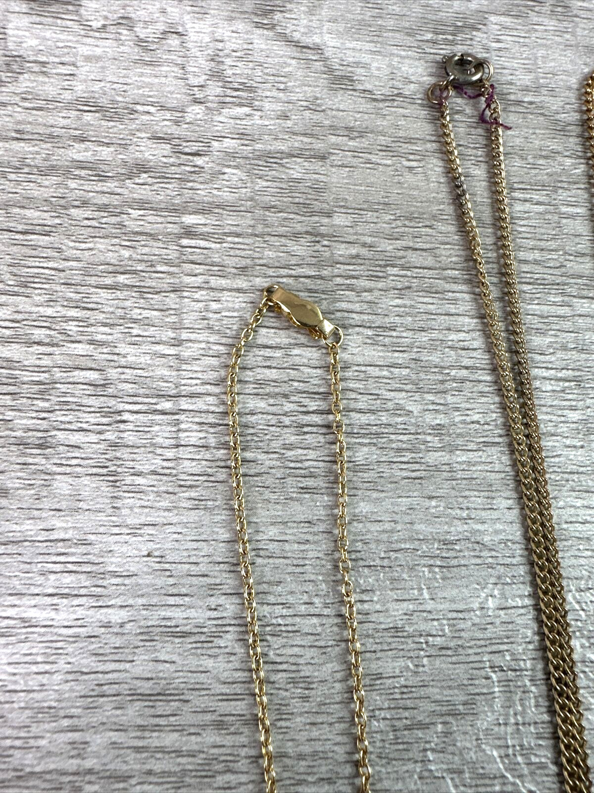 Lot of 5 Various Necklaces w/Charms Measurements in Photos