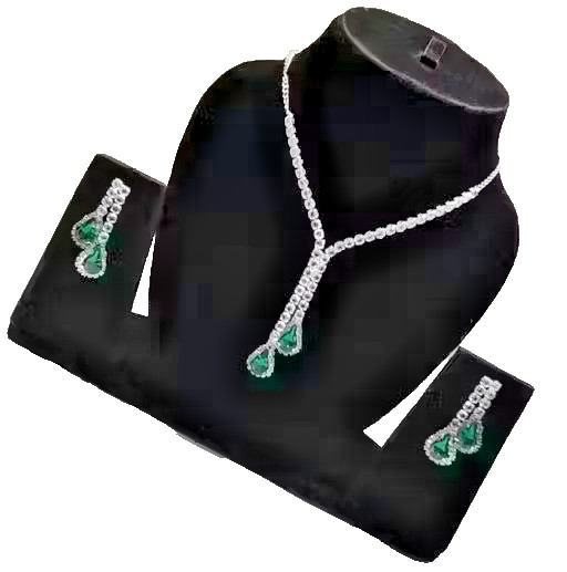 Beautiful Indian Style Necklace Set With Earring IN16
