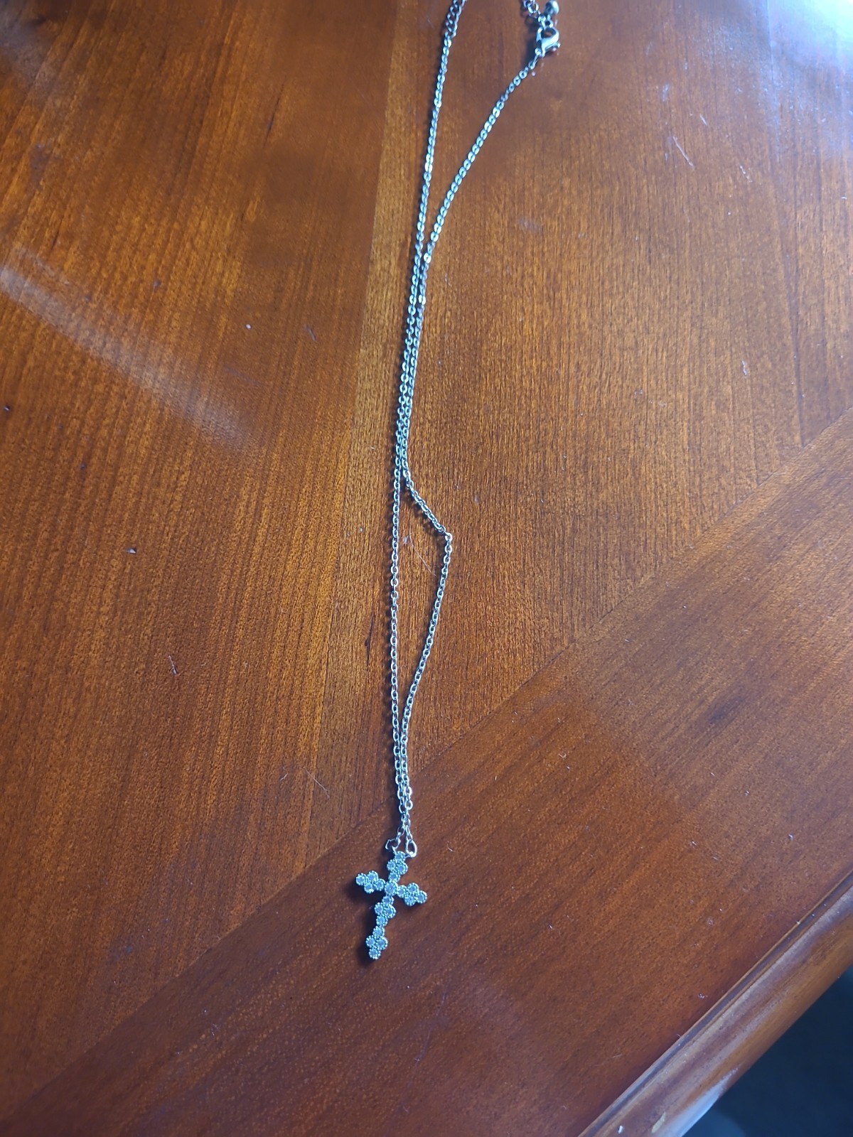Silver Cross Necklace