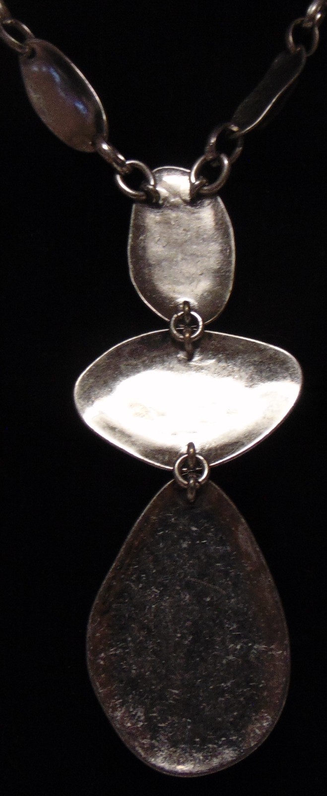 Robert Lee Morris (RLM) Silver Tone and Various Colors Bib Necklace