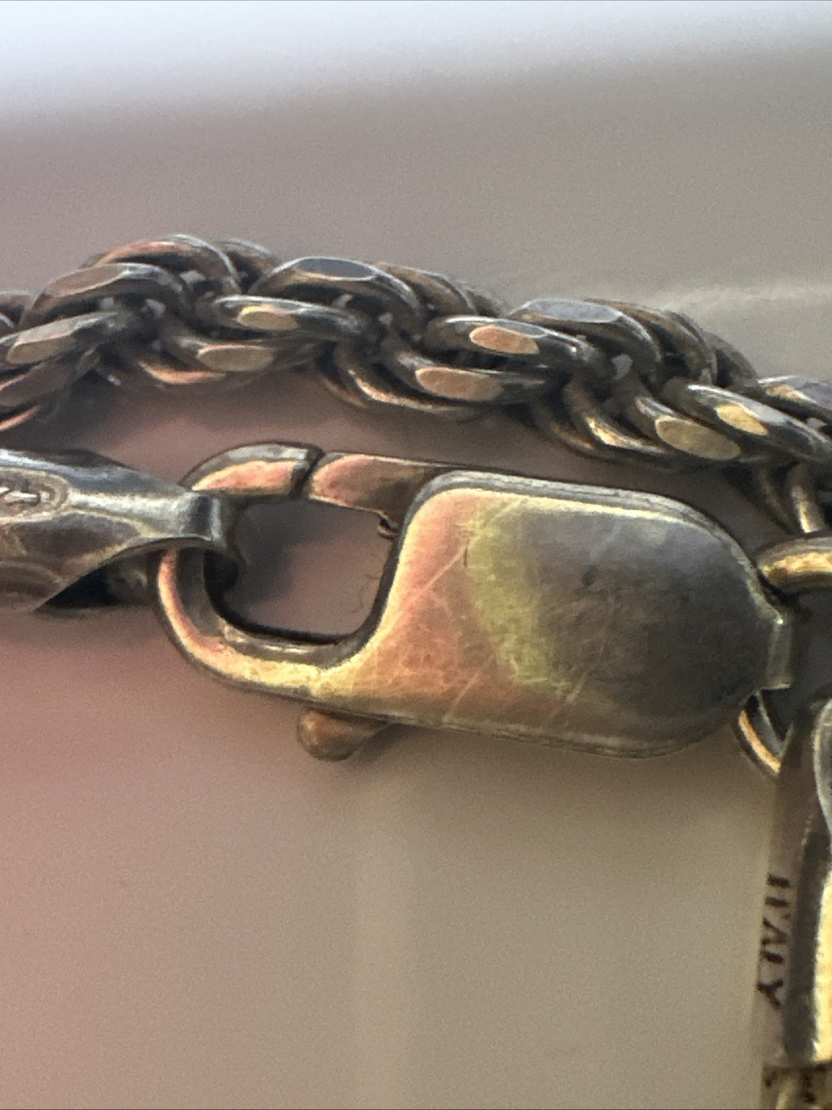 silver Italy 925 Rope Chain