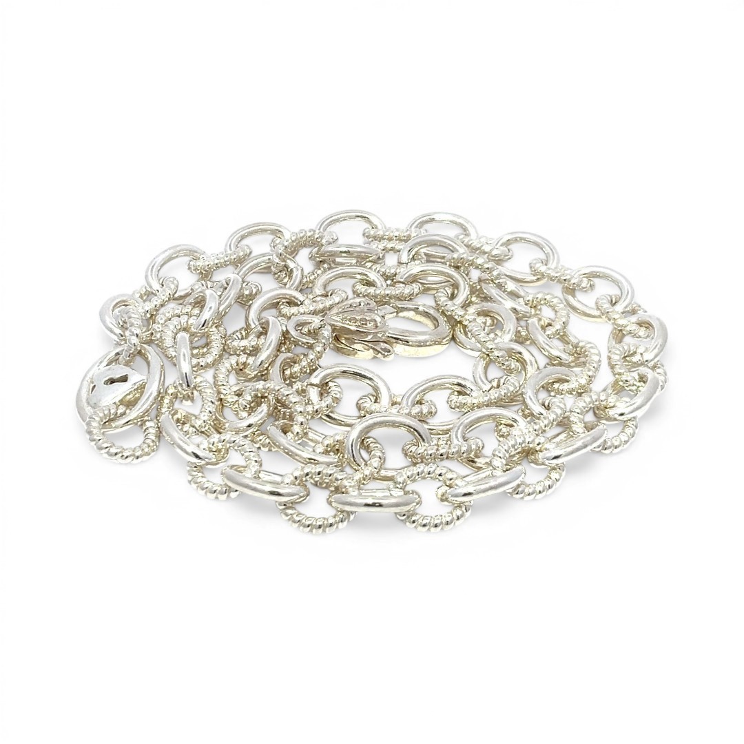 Judith Ripka Sterling Silver White/Colorless Cubic Zirconia Necklace (KS1025347)