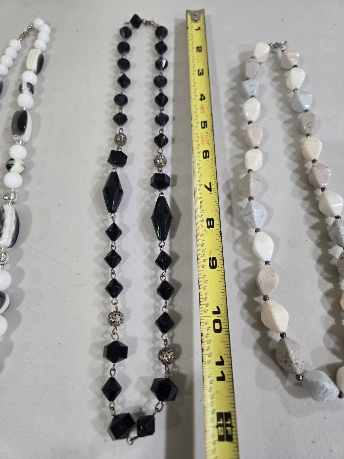Mixed Lot 5 Beaded Necklaces Multicolor Unisex Adults Fashion Jewelry (LOT 2)
