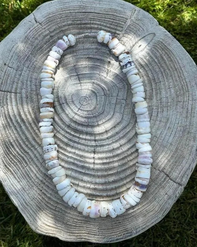 Hawaii Souvenir Surfer Jewelry Genuine Authentic Natural 26″ Puka Shell Necklace