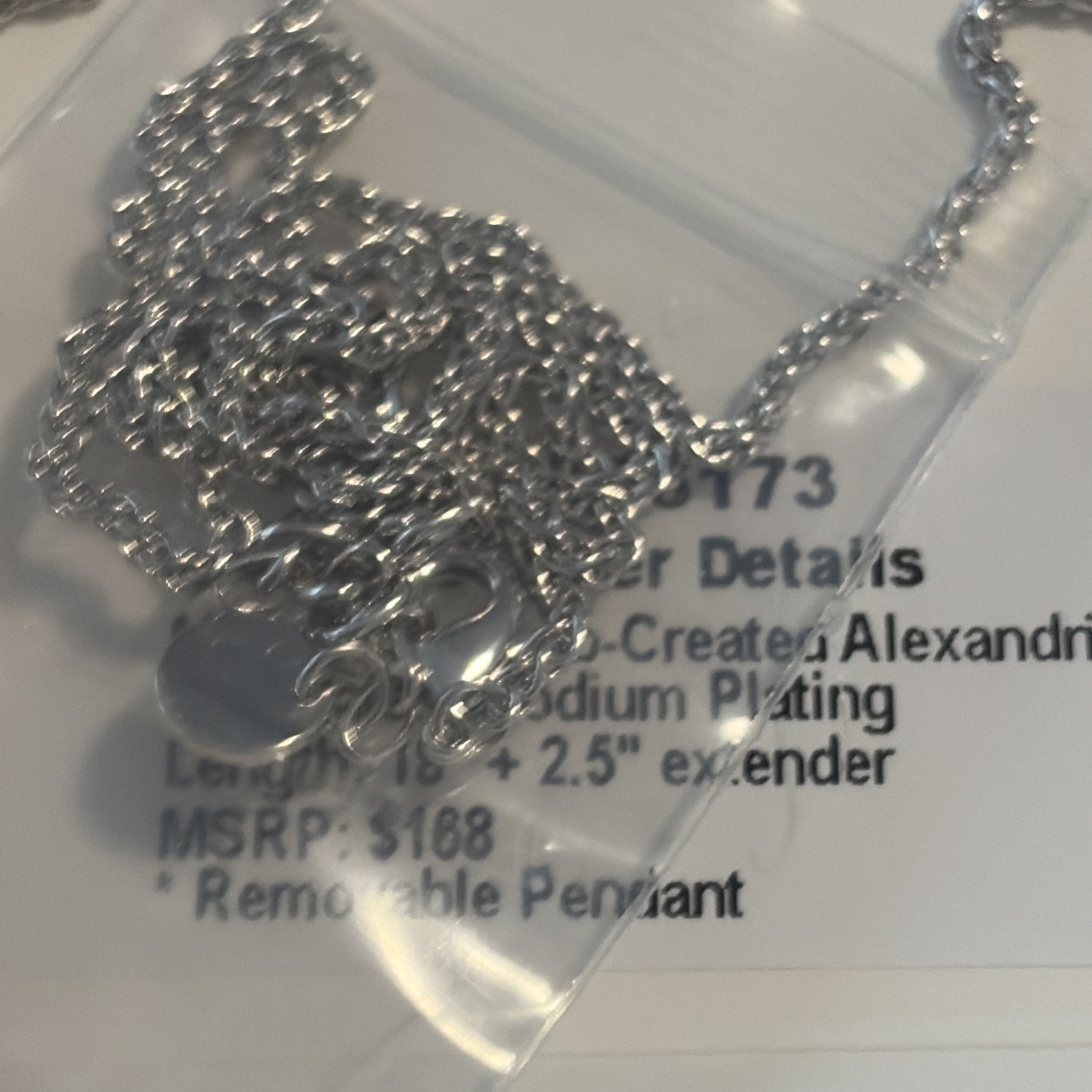 Bomb Party June 2026 NK76173 Designer Details, clover heart necklace NIB
