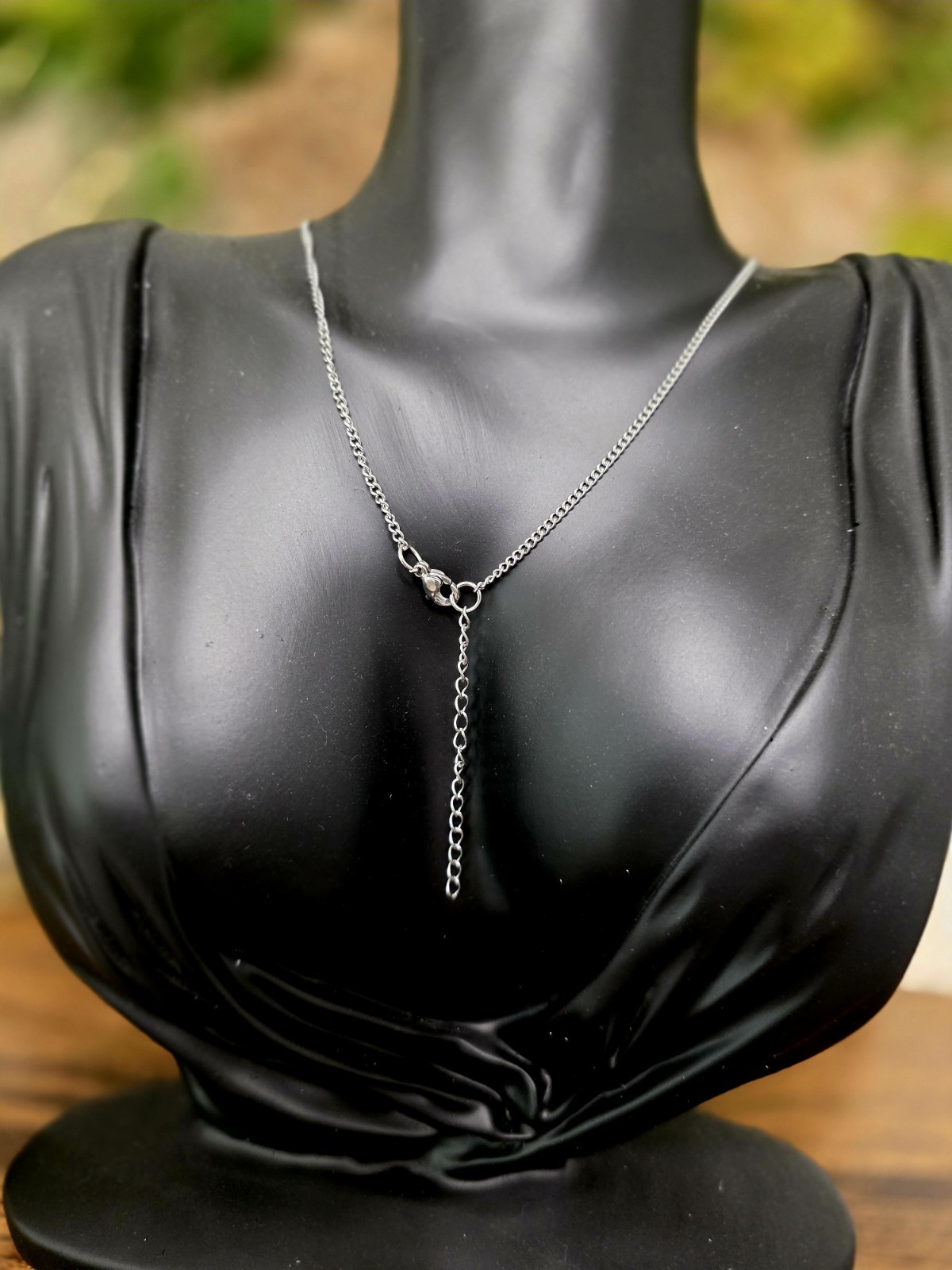 Semicolon Heart Necklace Mental Health Matters: My Story Goes On – Silver