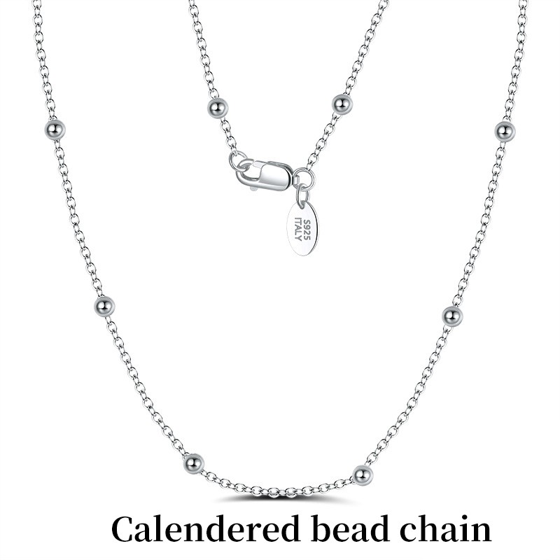 925 Silver Plated Chain Necklace, Multi-Style, Lengths, Layering, Gift for Women