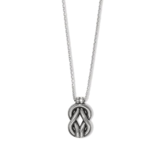 Brighton Interlok Harmony Two-Tone Necklace Pendant Necklace NWT $82