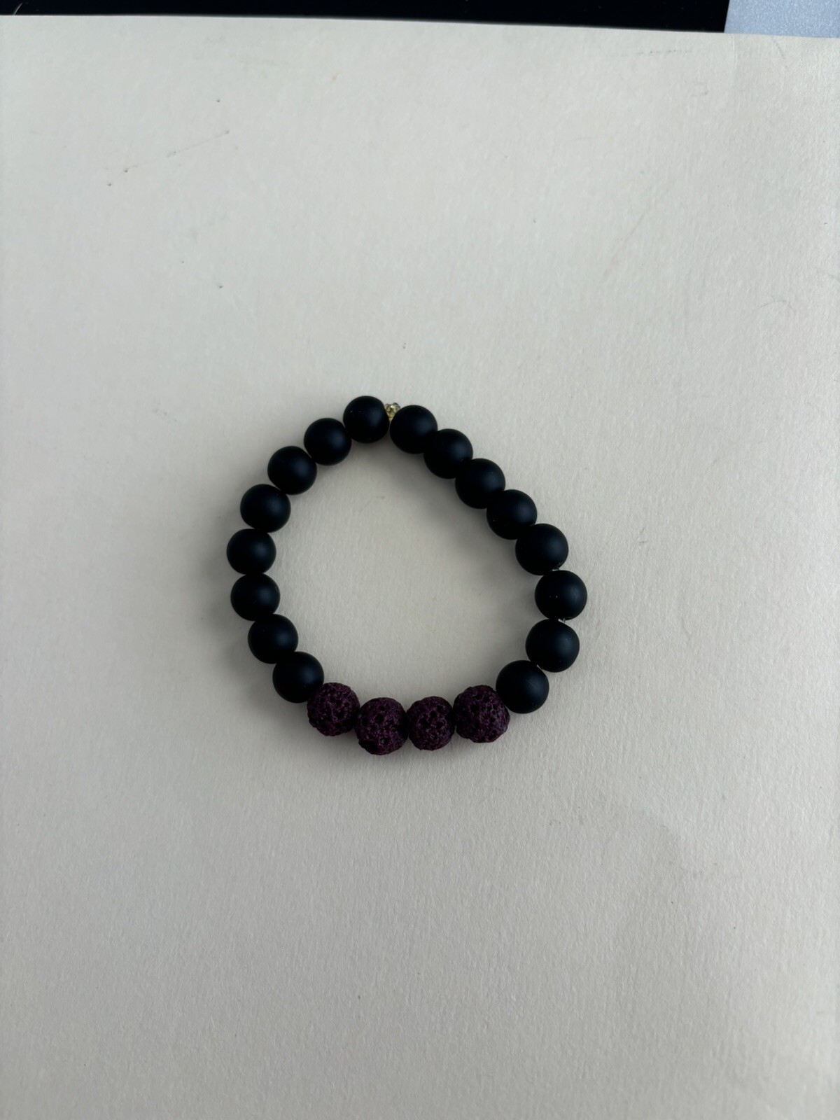 Lot of 10 Young Living Lava Rock Bead Bracelet Multi Color Precious Gemstone