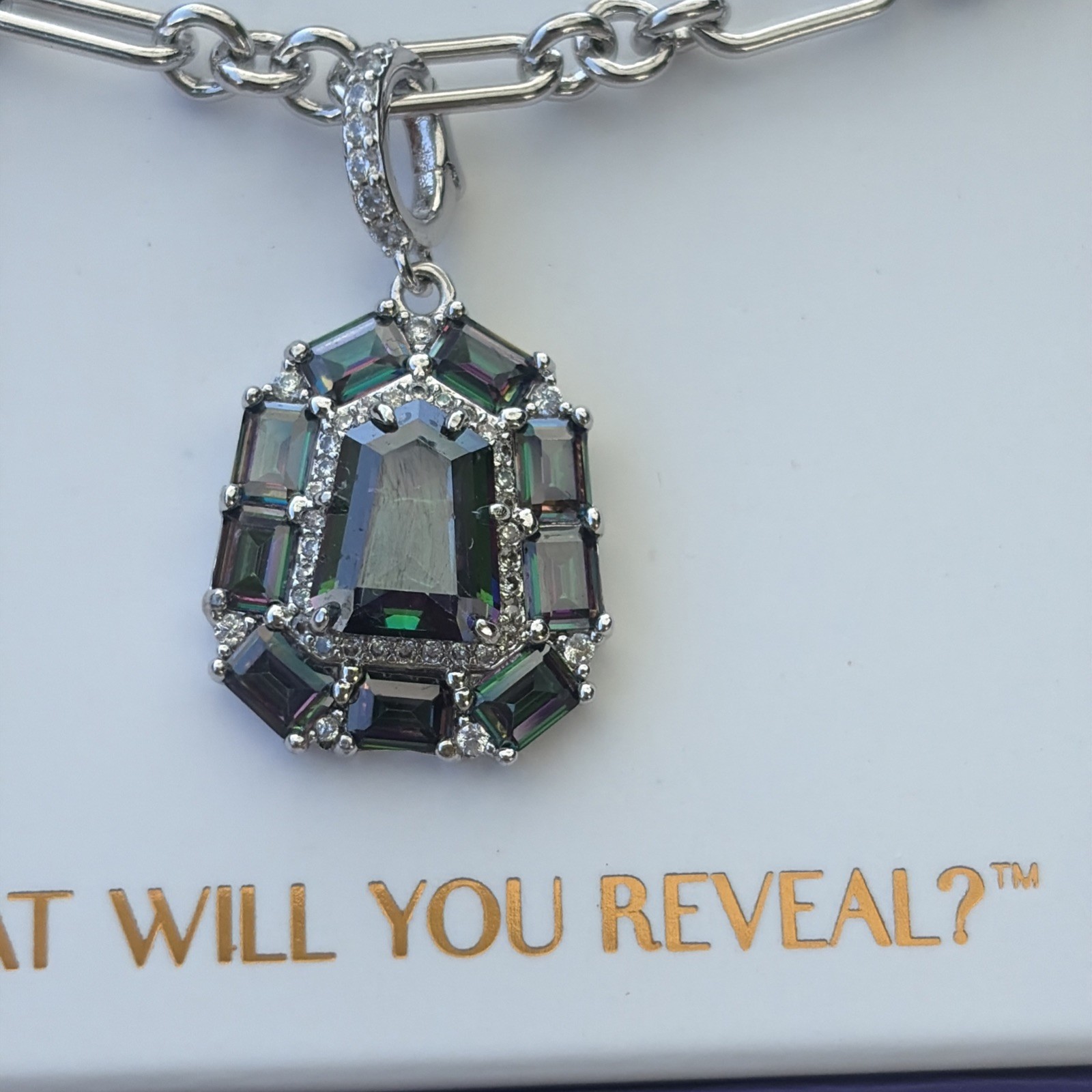 Bomb Party June 2026 Velvet Luxury Necklace NK43201 LC Alexandrite on rhodium