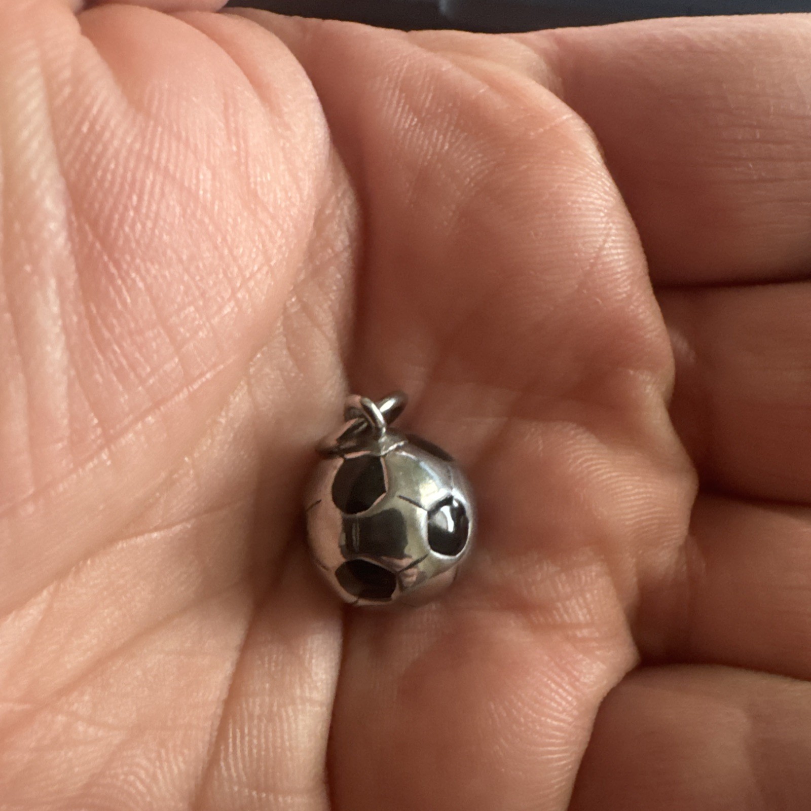 Stainless Steel Soccer Football Pendant Chain Gift Men’s World Cup