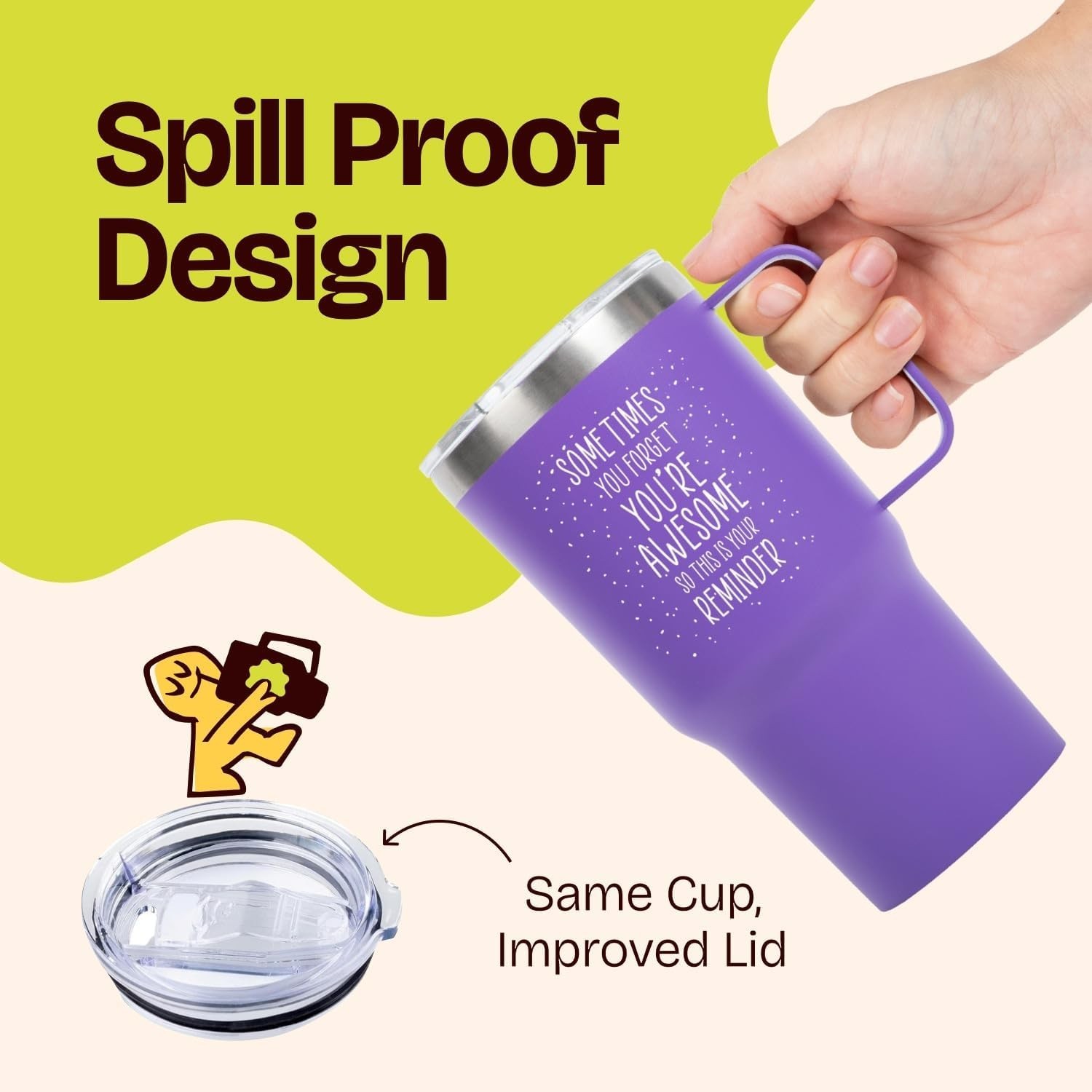 Durable 20oz Vacuum Tumbler – The Perfect Gift for Birthdays & Anniversaries