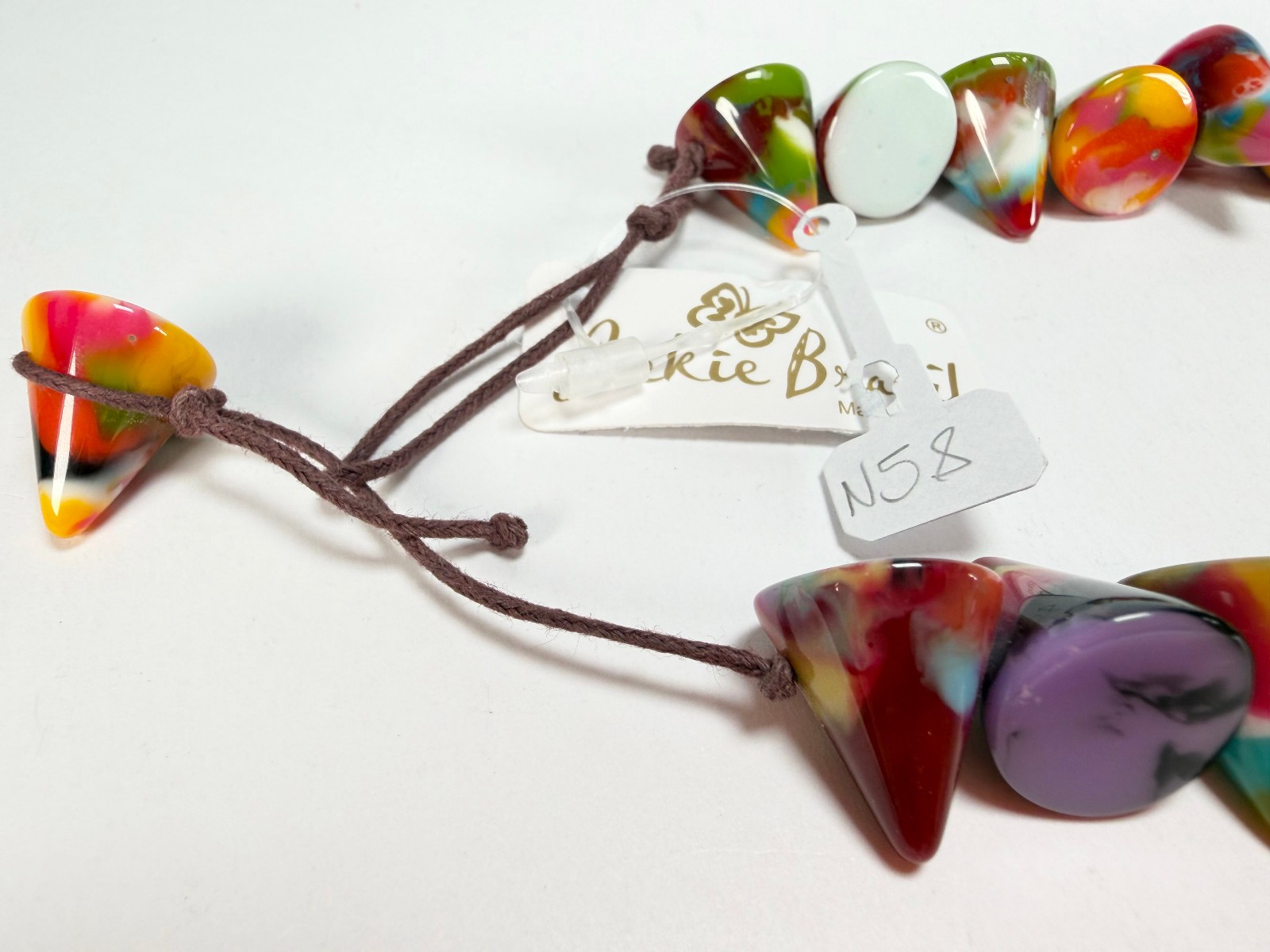 Jackie Brazil “Corina” Small Cones Kandinsky 55cm Necklace ( N0058 )