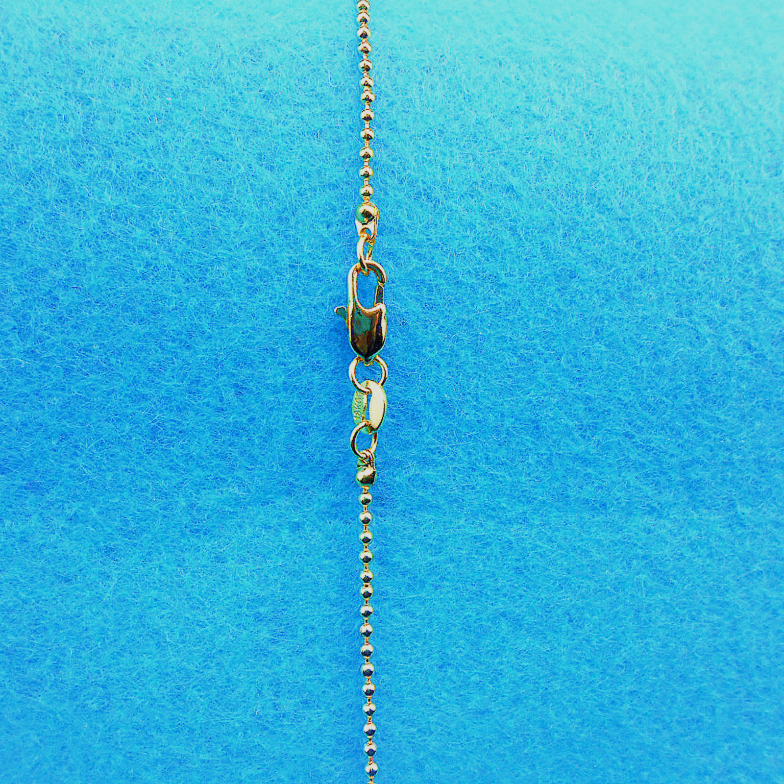 5P 16-30″ Wholesale Jewelry 18K Gold Filled Beads Ball Chains Necklaces Pendants