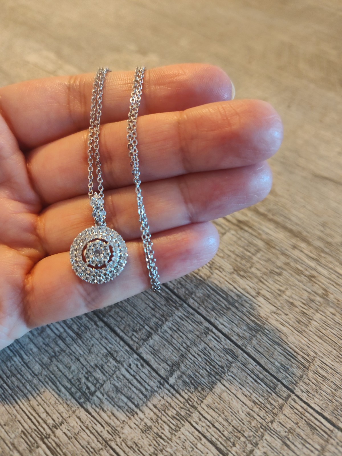 Beautiful Necklace with It’s Pendant With CZ Diamond