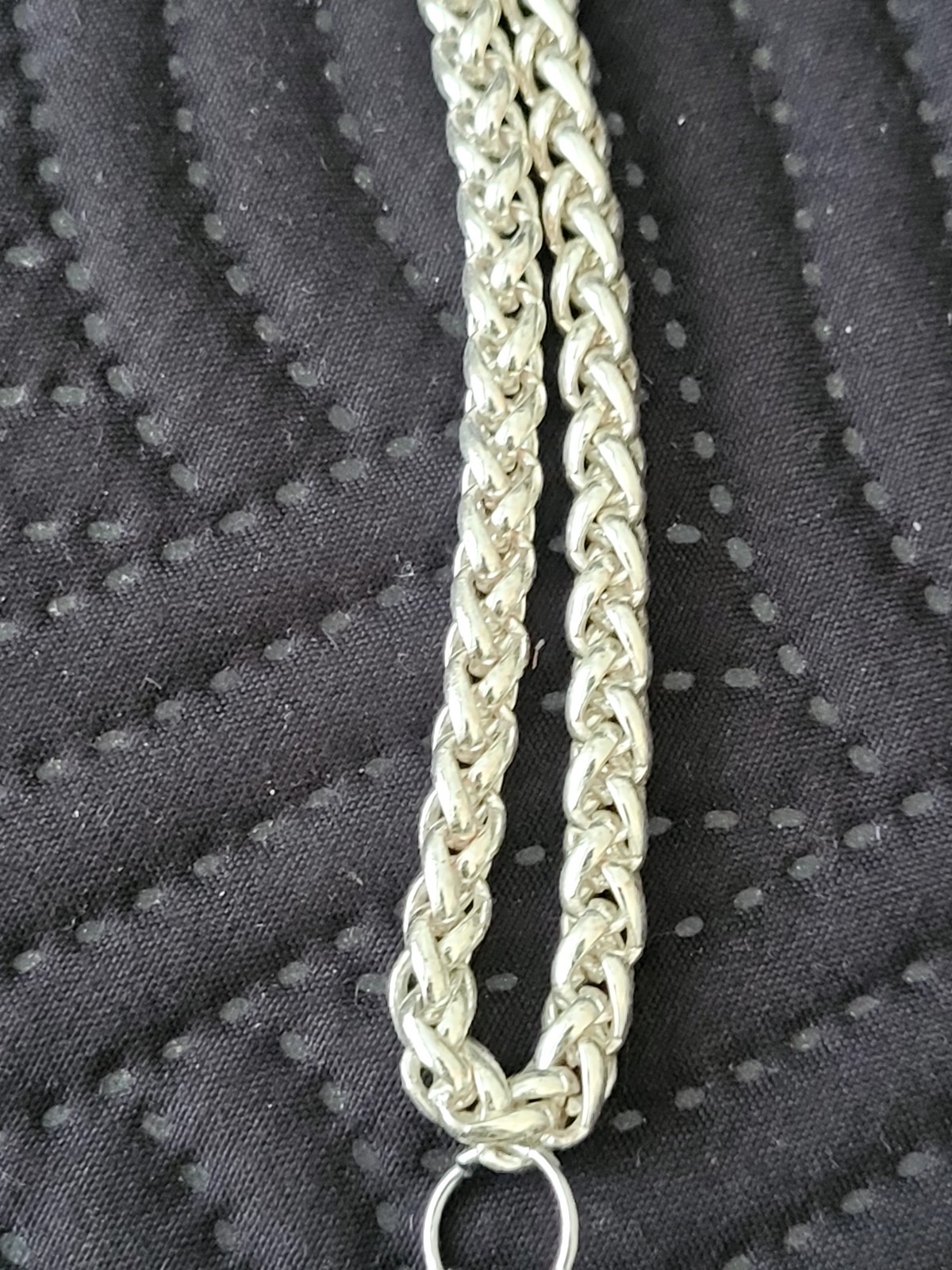 Necklace Star ofDavid in a Cross 0n a 30 Inch Thicker Chain