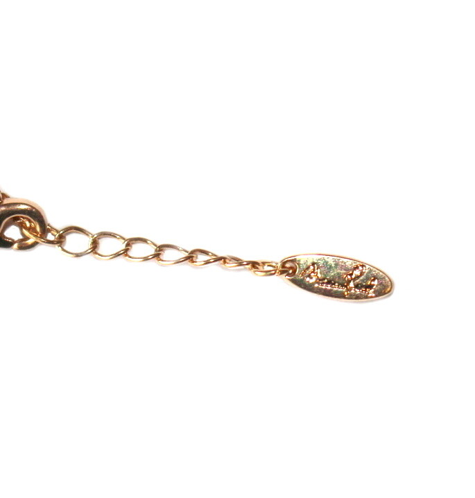 Pendant NECKLACE Hammered KITE 46cm GOLD Tone Chain BRANDY MELVILLE