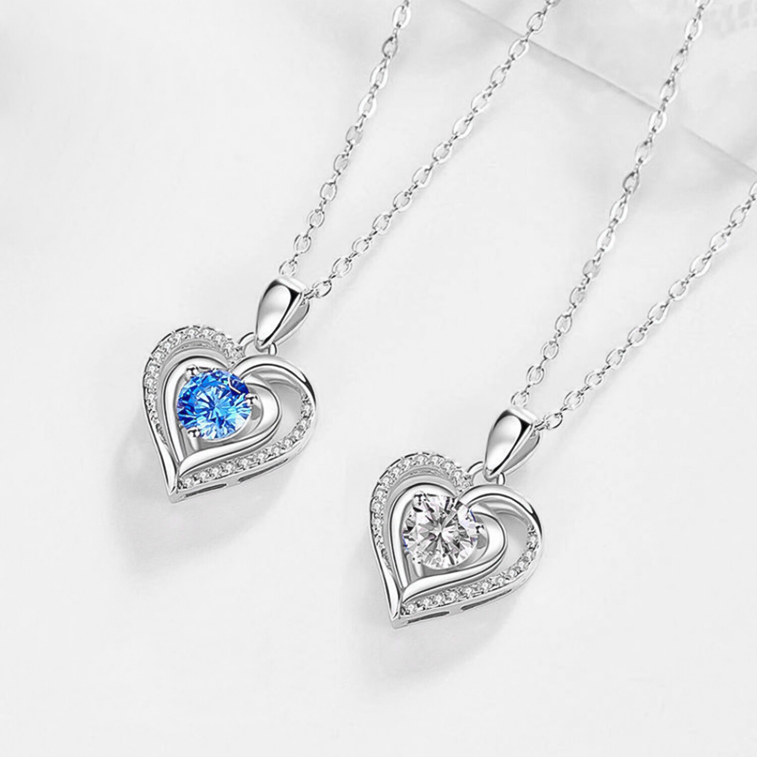 Valentine’s Day Gifts Her Girlfriend Preserved Real Rose and Red Rose Necklace